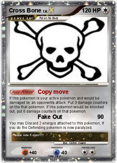 Pokemon Cross Bone