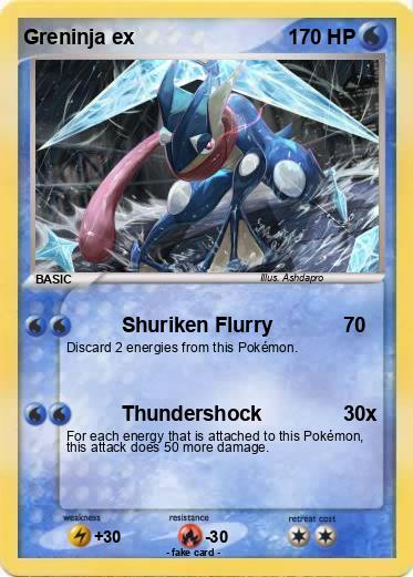 Pokemon Greninja ex
