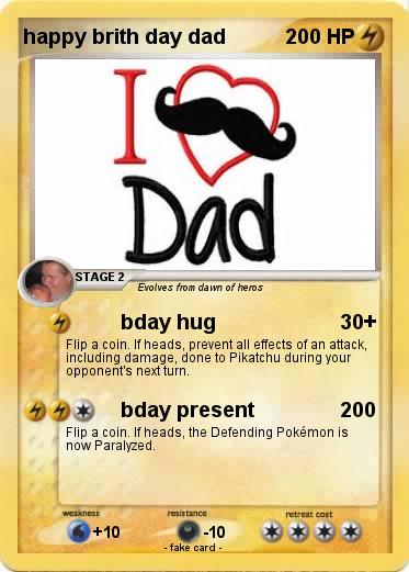 Pokemon happy brith day dad