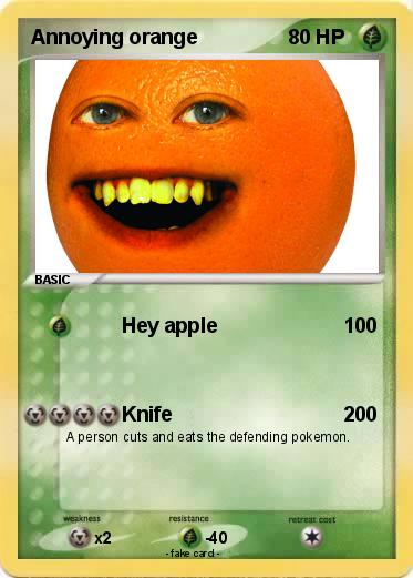 Pokemon Annoying orange