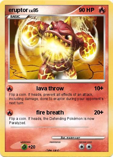 Pokemon eruptor