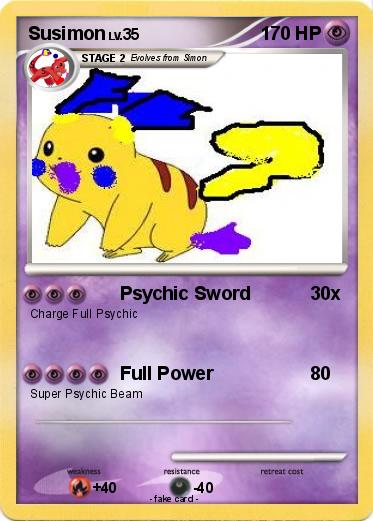 Pokemon Susimon