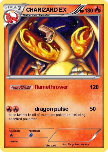 Pokemon CHARIZARD EX