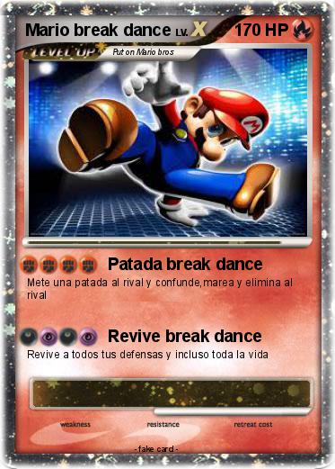 Pokemon Mario break dance