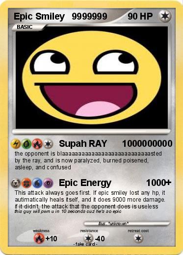 Pokemon Epic Smiley   9999999