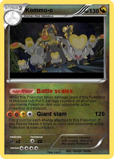 Pokemon Kommo-o