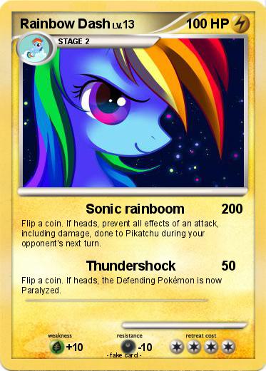 Pokemon Rainbow Dash