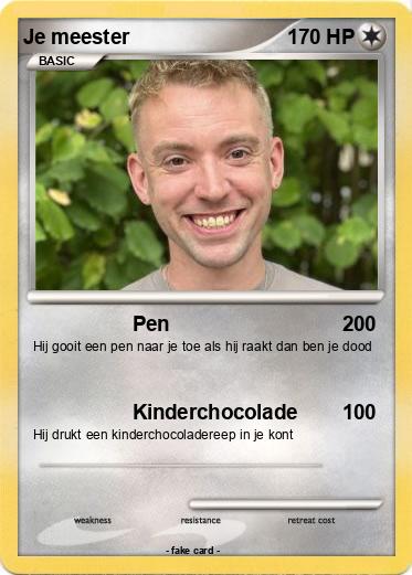 Pokemon Je meester