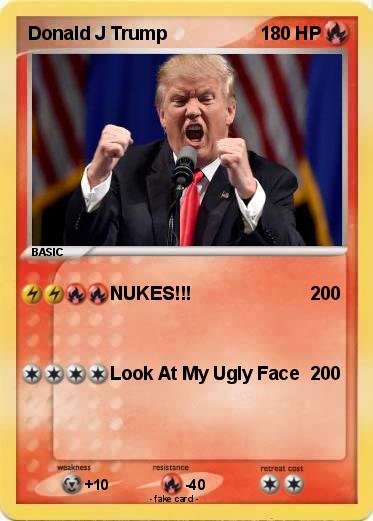 Pokemon Donald J Trump