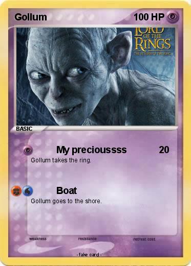 Pokemon Gollum