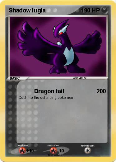 Pokemon Shadow lugia