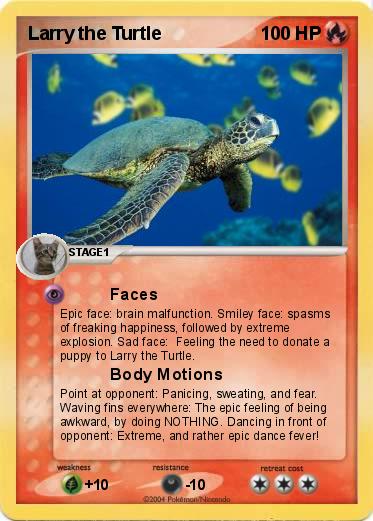 Pokemon Larry the Turtle