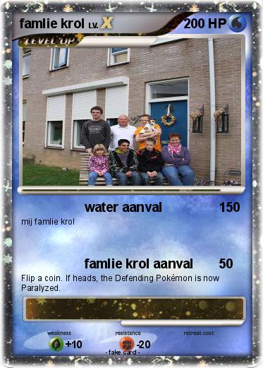 Pokemon famlie krol