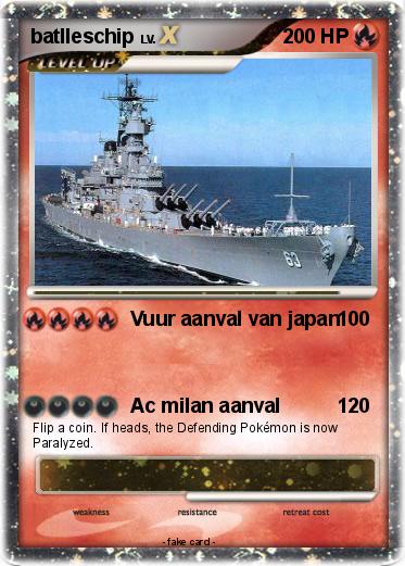 Pokemon batlleschip