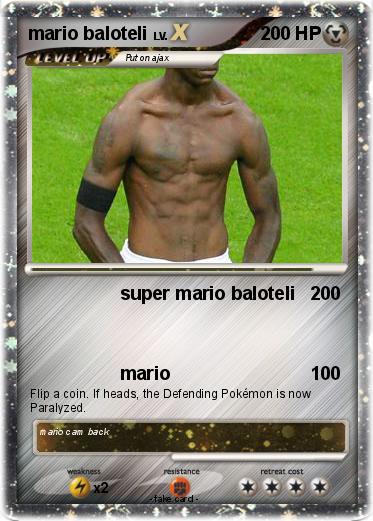 Pokemon mario baloteli