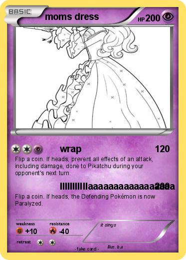 Pokemon moms dress