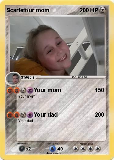 Pokemon Scarlett/ur mom