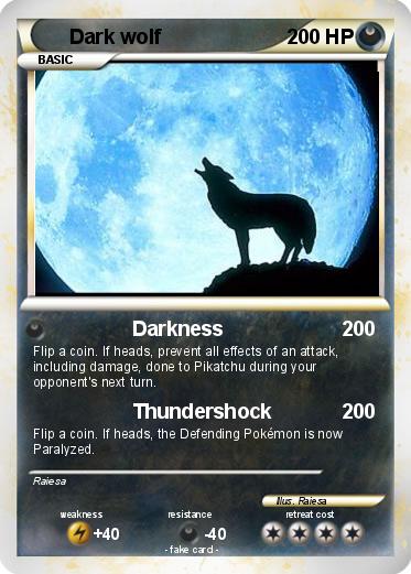 Pokemon Dark wolf