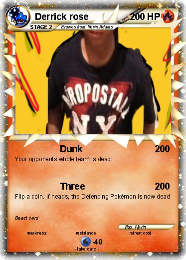 Pokemon Derrick rose
