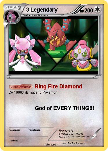 Pokemon 3 Legendary