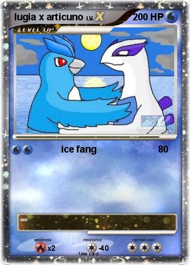 Pokemon lugia x articuno