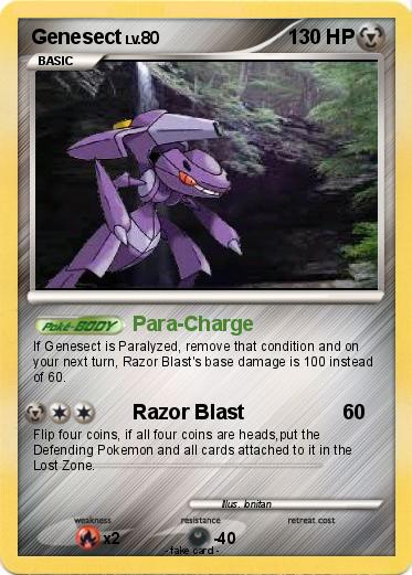 Pokemon Genesect