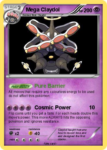 Pokemon Mega Claydol
