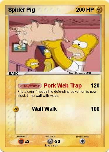 Pokemon Spider Pig