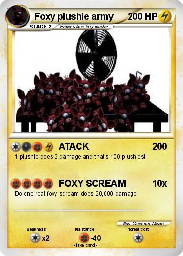 Pokemon Foxy plushie army