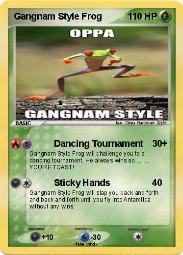 Pokemon Gangnam Style Frog