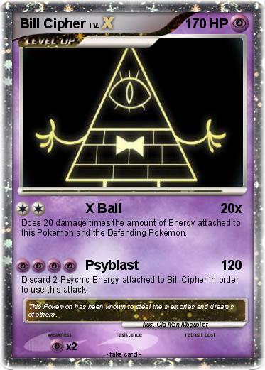 Pokemon Bill Cipher