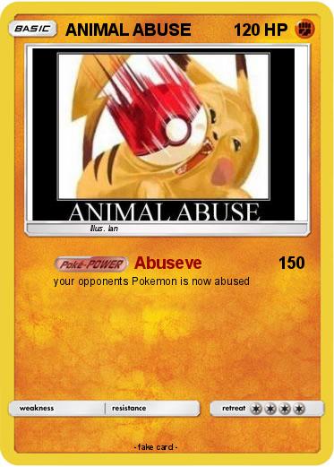 Pokemon ANIMAL ABUSE