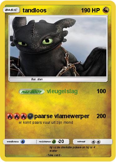 Pokemon tandloos