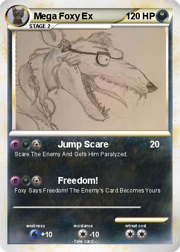 Pokemon Mega Foxy Ex