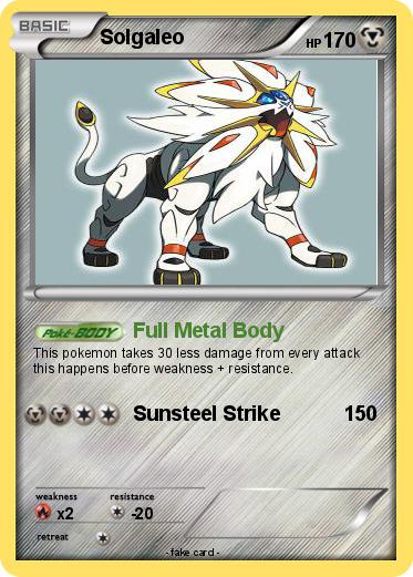 Pokemon Solgaleo