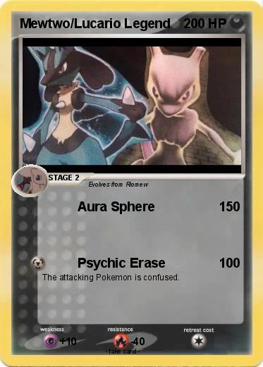 Pokemon Mewtwo/Lucario Legend