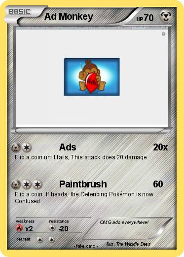 Pokemon Ad Monkey