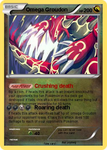 Pokemon Omega Groudon