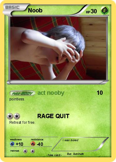Pokemon Noob