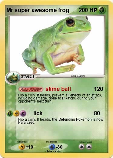 Pokemon Mr super awesome frog