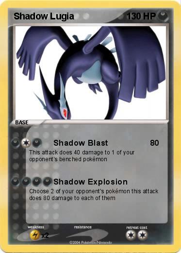 Pokemon Shadow Lugia