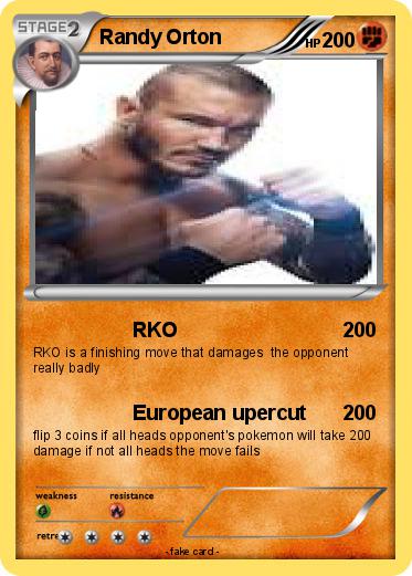Pokemon Randy Orton