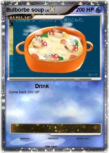 Pokemon Bulborbe soup
