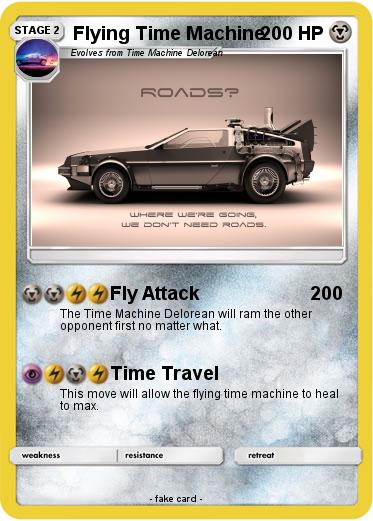 Pokemon Flying Time Machine