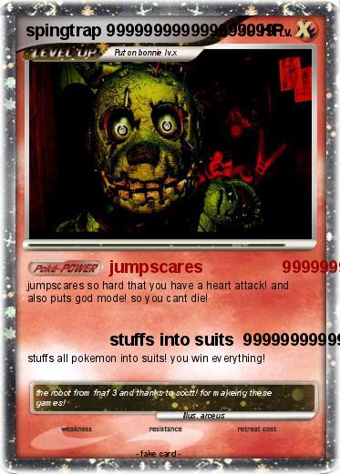 Pokemon spingtrap 999999999999999999