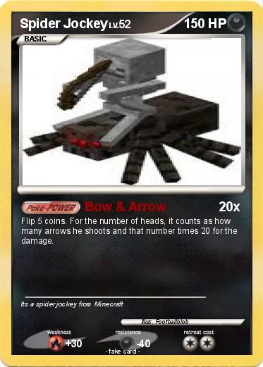 Pokemon Spider Jockey