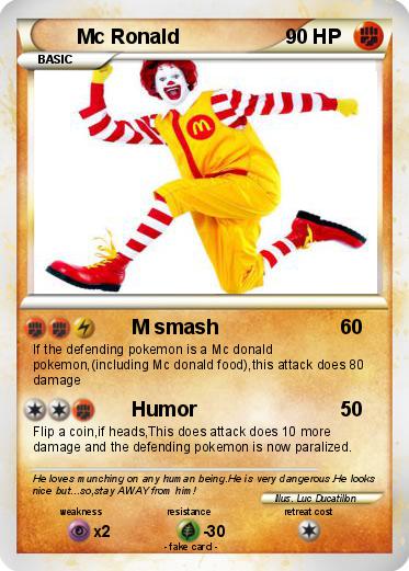 Pokemon Mc Ronald