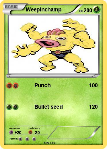 Pokemon Weepinchamp