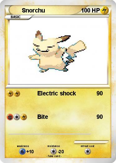 Pokemon Snorchu