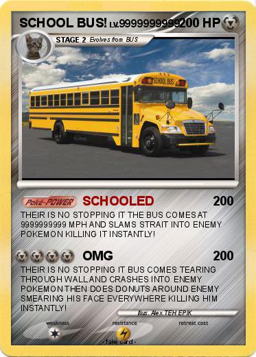 Pokemon SCHOOL BUS!